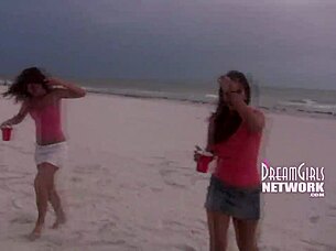 Shy first time flashers