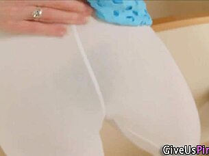 Babe Toys Hairy Pussy with Speculum Spreading