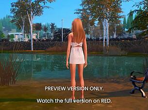 Naughty 3d hentai picnic date sex cartoon preview