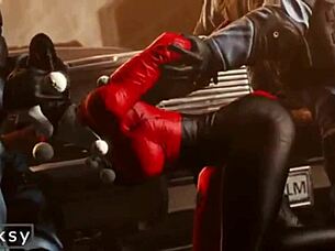 Harley Quinn Hard Fuck Compliation