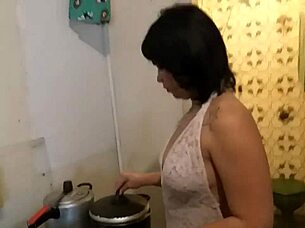 i'm nicole, visiting myke brazil for food and then giving my ass and pussy deliciously in this fun