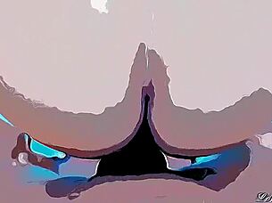 Sister-in-law moves her big ass, I can't resist in cartoon version