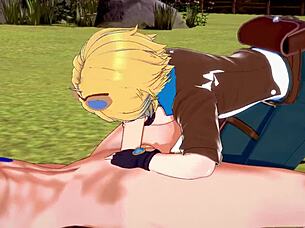 I’m hooked on Ezreal and Braum’s hard anime sex