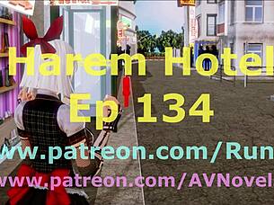 Harem hotel game episode 134