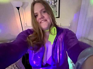 Bbw slut in pov sex at halloween party