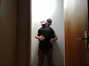 Cameras In Building Catch Friends Making Out In Hallway After Gym