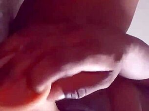 fucking my pretty fat pussy with dildo