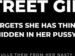 Watch Cracky Forget Those Objects in Her Pussy! Can She Handle It?