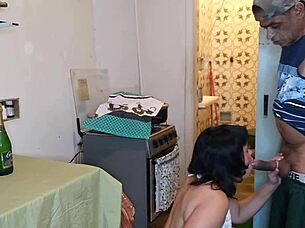 i'm nicole, visiting myke brazil for food and then giving my ass and pussy deliciously in this fun