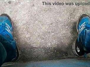 Gay Brazilian Man Masturbates Alone In The Woods