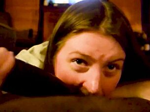 i sucked that big black cock sloppily