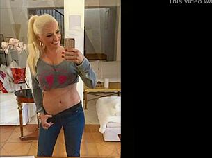 Deutsche Promi Nutte Daniela Katzenberger Sexy Jerk Off Challenge Neu