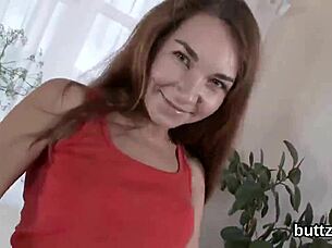 Flawless Half-Naked Petite 18+ Chick Gets Nailed In Stretched Anus!