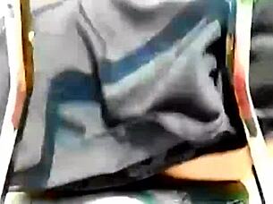 Mini-Skirt Fail On Motorcycle Leads To Flashing