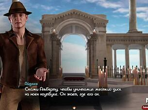 Diana from Treasure of Nadia masturbates nude in anime style!