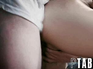 Corrupt Bishop Emotionally Manipulates Young Alina Lopez into Passionate Sex