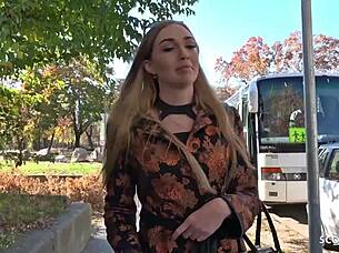 german scout fashion teen model liza talks to anal for cash