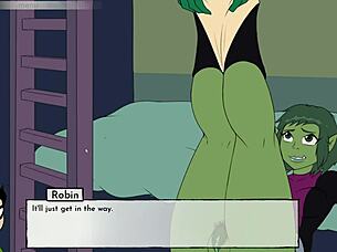 18Titans Part 5 - Passionately Fucking Starfire At Last