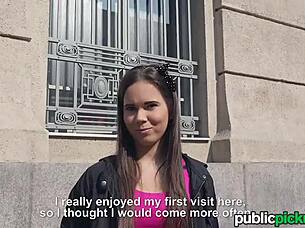 Brittney's Heart Races as She's Picked and Fucked Passionately.