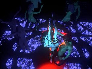 Hard POUNDING on the STRIP POLE