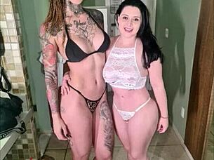 Wow, I got the hottest brazilian with huge tits! 😍