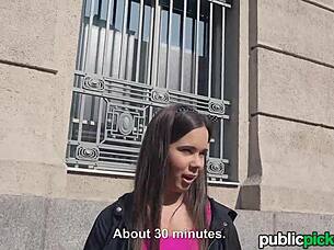 Brittney's Heart Races as She's Picked and Fucked Passionately.