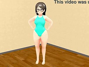 Kyo dancing curvy plump girl 😍