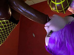 Yellow and pink futa dickgirls in hot 69 action! 😘