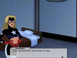 Does Stargirl Love Lex Luthor's Huge Cock in This Hentai?