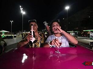 Birthday Orgy In Limousine With Teens