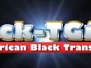 Black TGirl MASTURBATES Solo in KITCHEN with BIG ASS