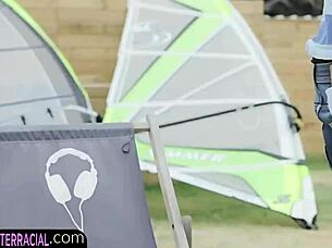 european babe drilled by bbc foursome