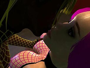 Yellow and pink futa dickgirls in hot 69 action! 😘