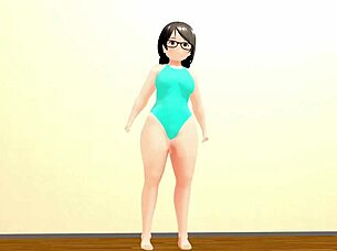 Kyo dancing curvy plump girl 😍