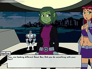 18Titans Part 5 - Passionately Fucking Starfire At Last