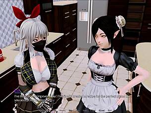 Exciting adventures in harem hotel 44