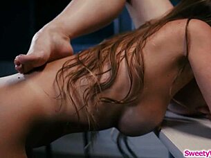 Busty Teacher Facesits Her Substitute In Fetish Scene With Feet And Masturbation