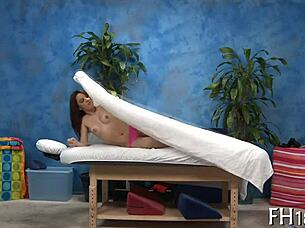 a casual vulva massage session