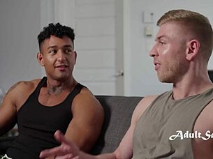 Me and my buff friend Kenzo Alvarez lernt to jerk off infront of eachother for tough life