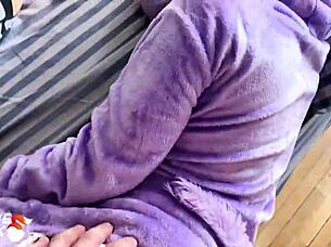 Damn! Babe sucks and gets pounded hard morning POV!