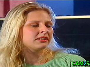 Julia miles flaunts her huge german boobs in hardcore oral action