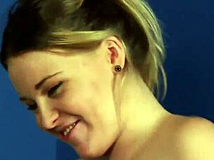 hot idol swallows cum after facial