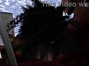 Black man fucks black woman with monster cock at drive-in, want to see?