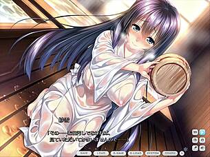 SAYUKI TAKAYASHIRO in AMAKANO ecchi scene