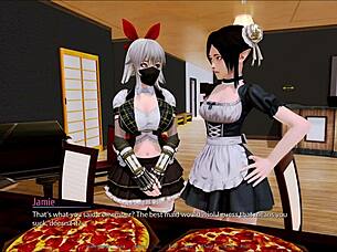 Exciting adventures in harem hotel 44