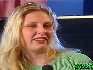 Julia miles flaunts her huge german boobs in hardcore oral action