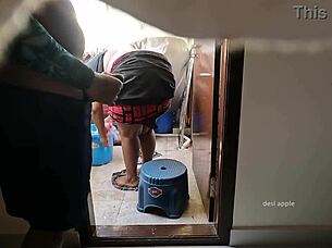 young boy jerks off in front of indian maid swathy