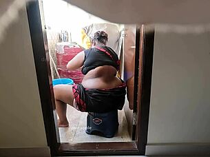 young boy jerks off in front of indian maid swathy