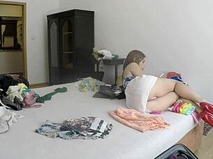 antonia poses in sexy underwear 😍.