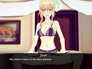 Klee's prank adventure with Jean scenes 😊